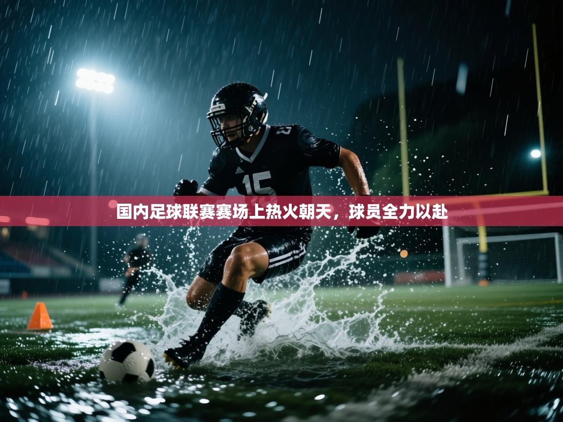 国内足球联赛赛场上热火朝天，球员全力以赴  第2张