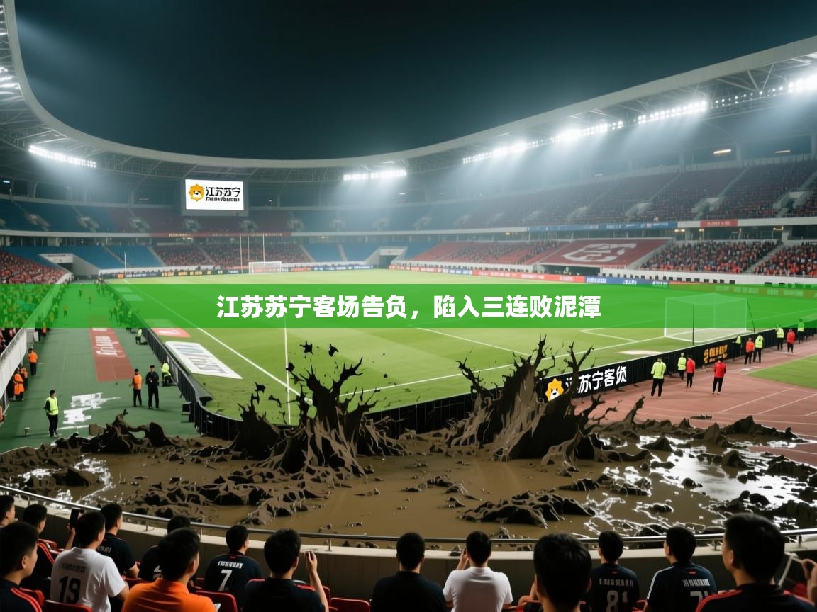 江苏苏宁客场告负，陷入三连败泥潭